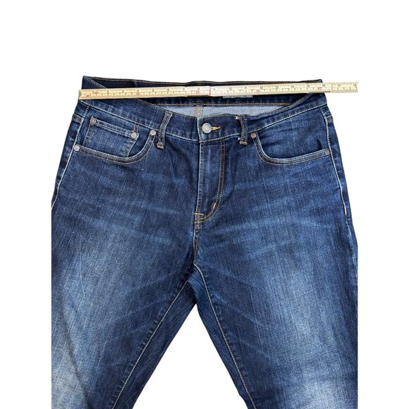 Aeropostale Mens Super Skinny Jeans 32x32 Dark Wash Denim - Picture 9 of 11